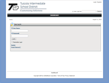 Tablet Screenshot of new.tuscolaisd.org